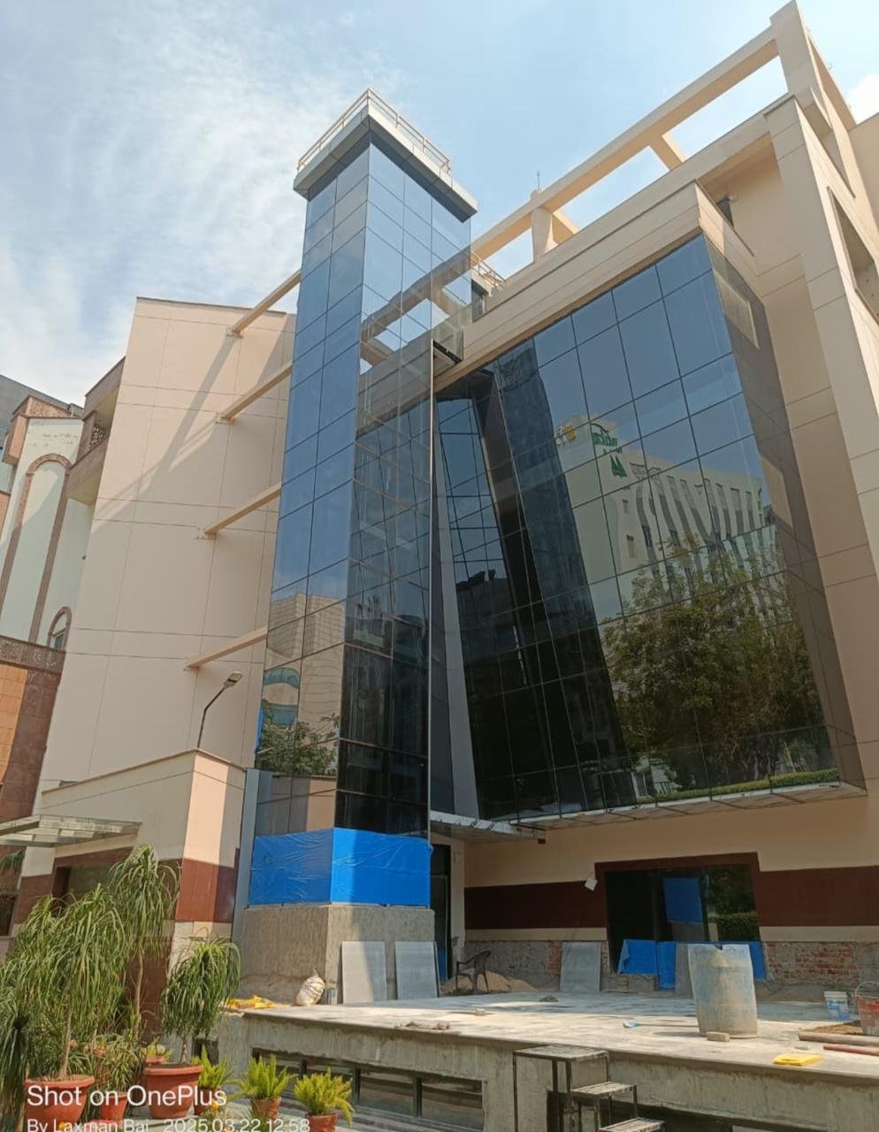 Outdoor Panoramic Glass Villa Lift